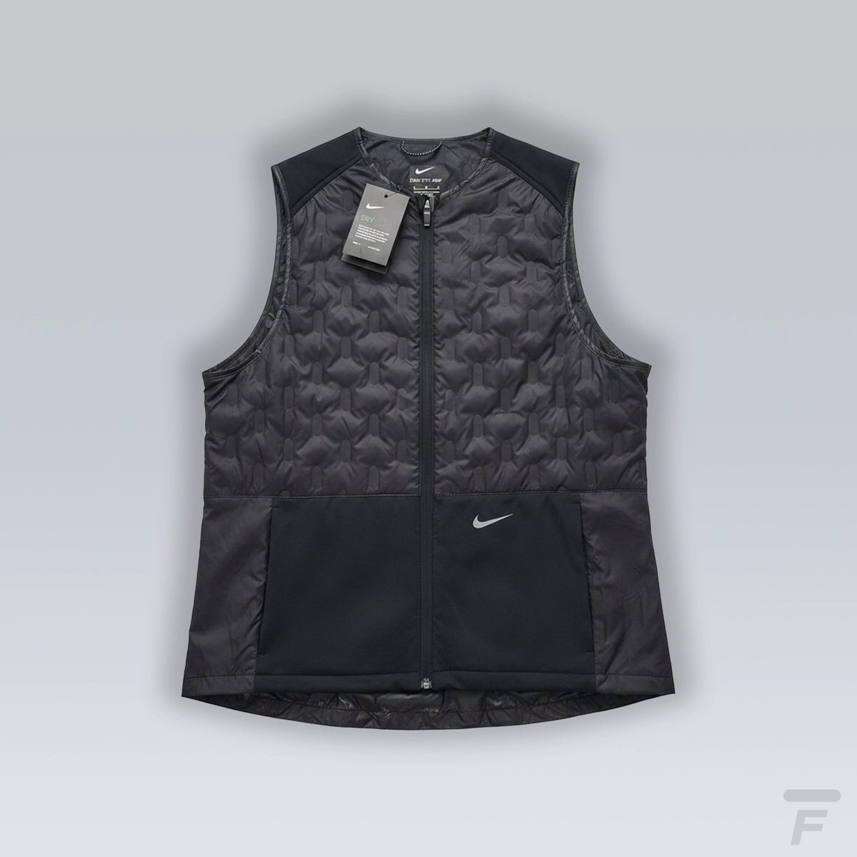 Veste Sans Manche Running Therma Fit Noir