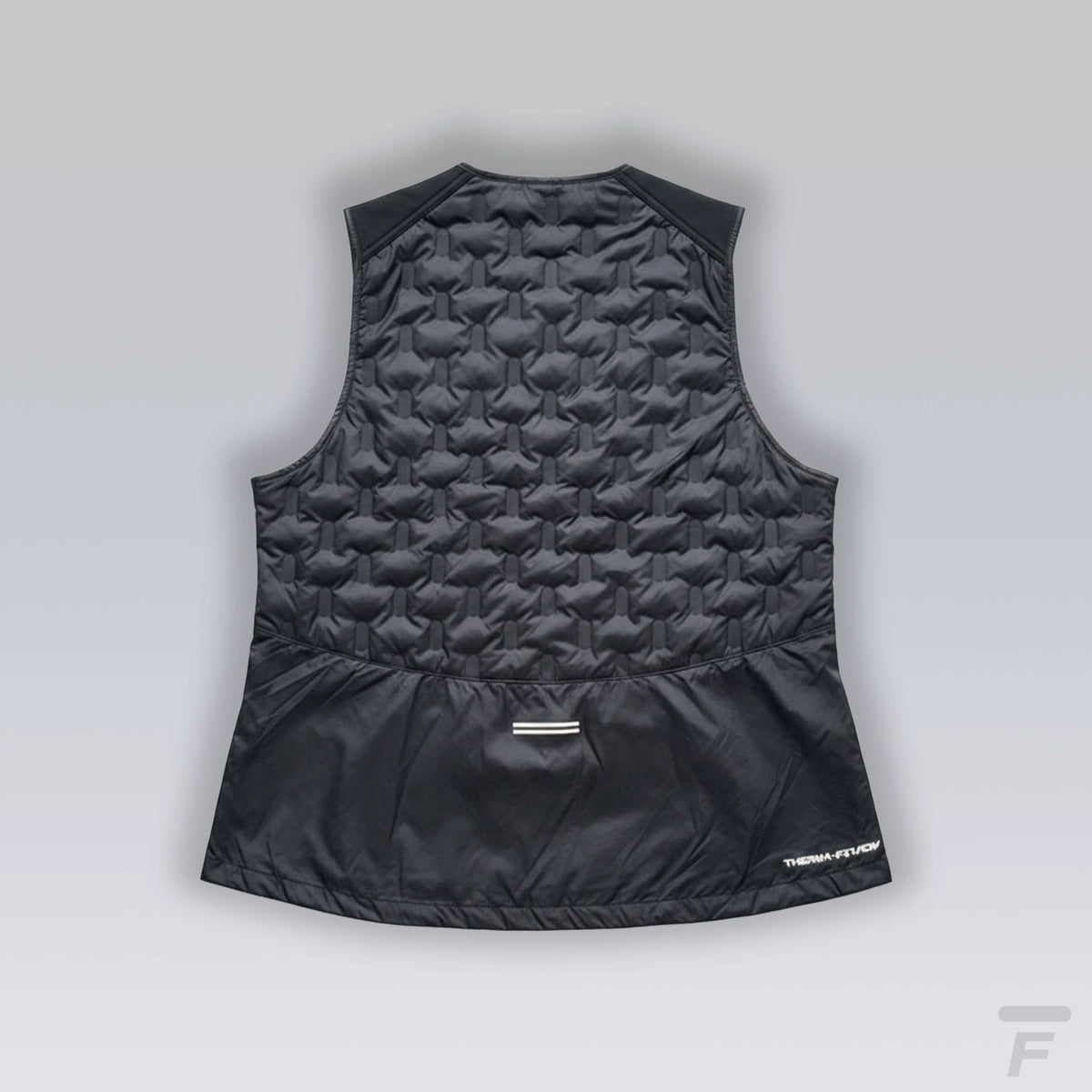 Veste Sans Manche Running Therma Fit Noir