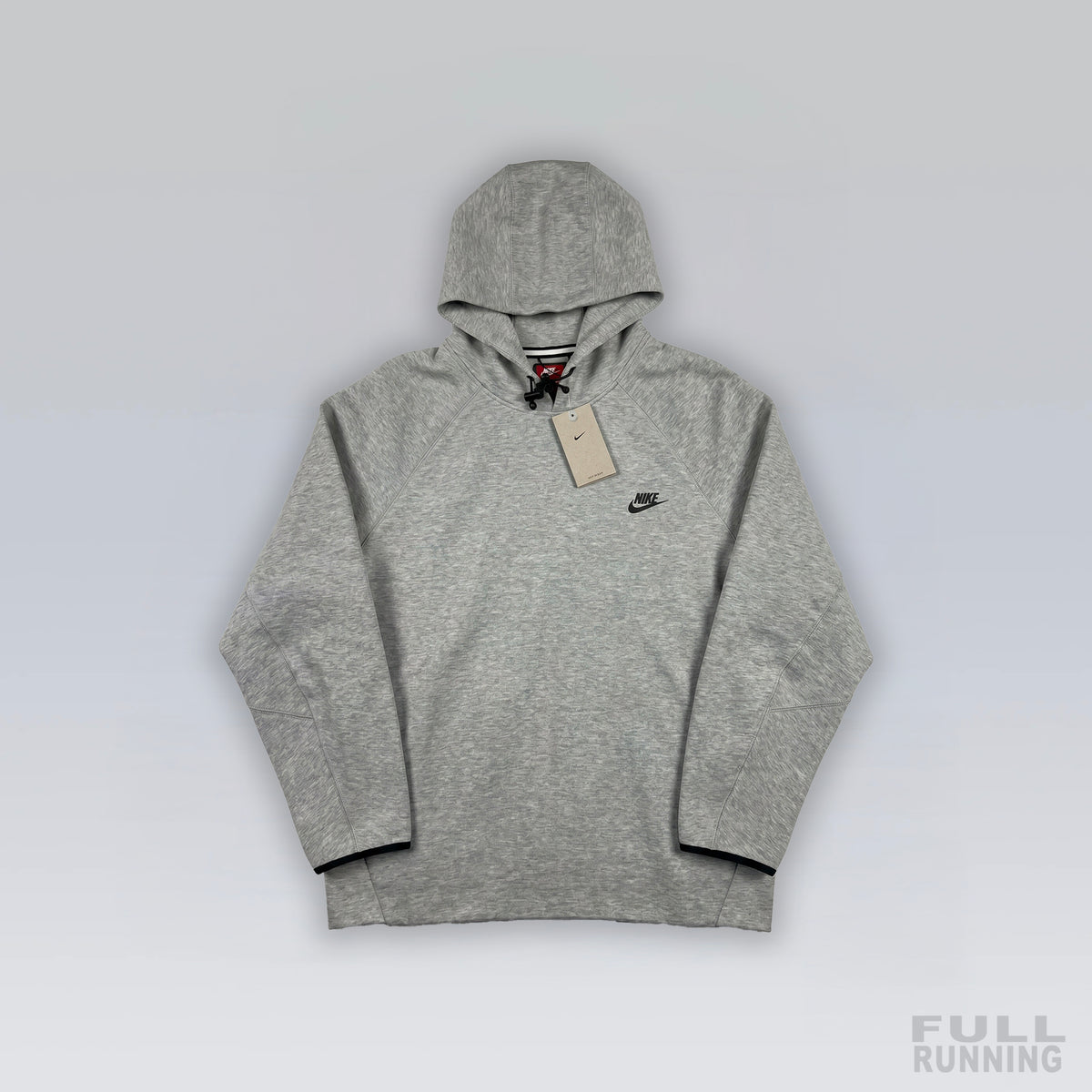 Pull Tech Fleece avec Capuche Gris