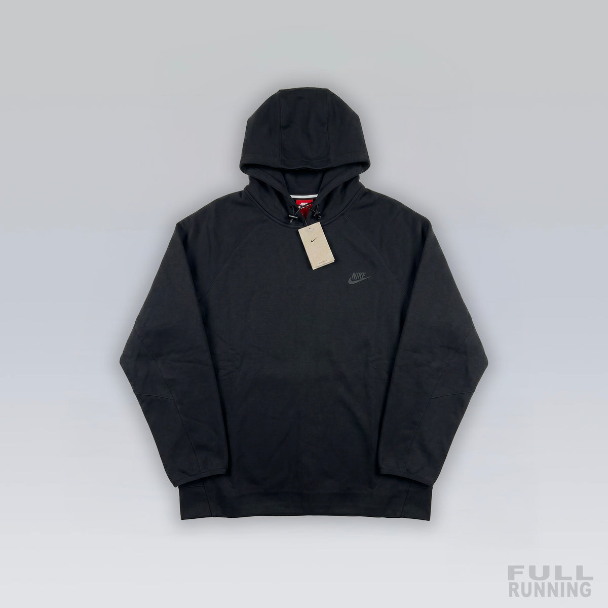 Pull Tech Fleece avec Capuche Noir