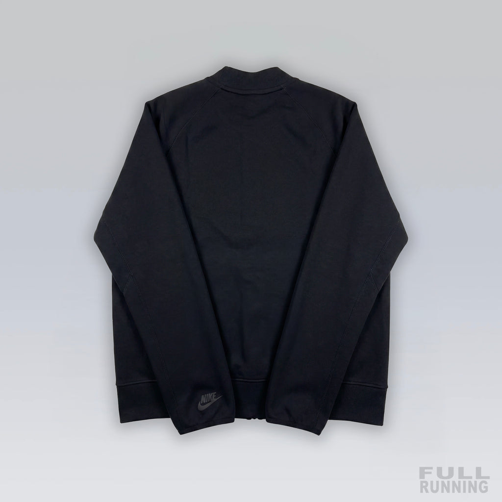 Sweat Zippé Tech Fleece "Aviateur" Noir