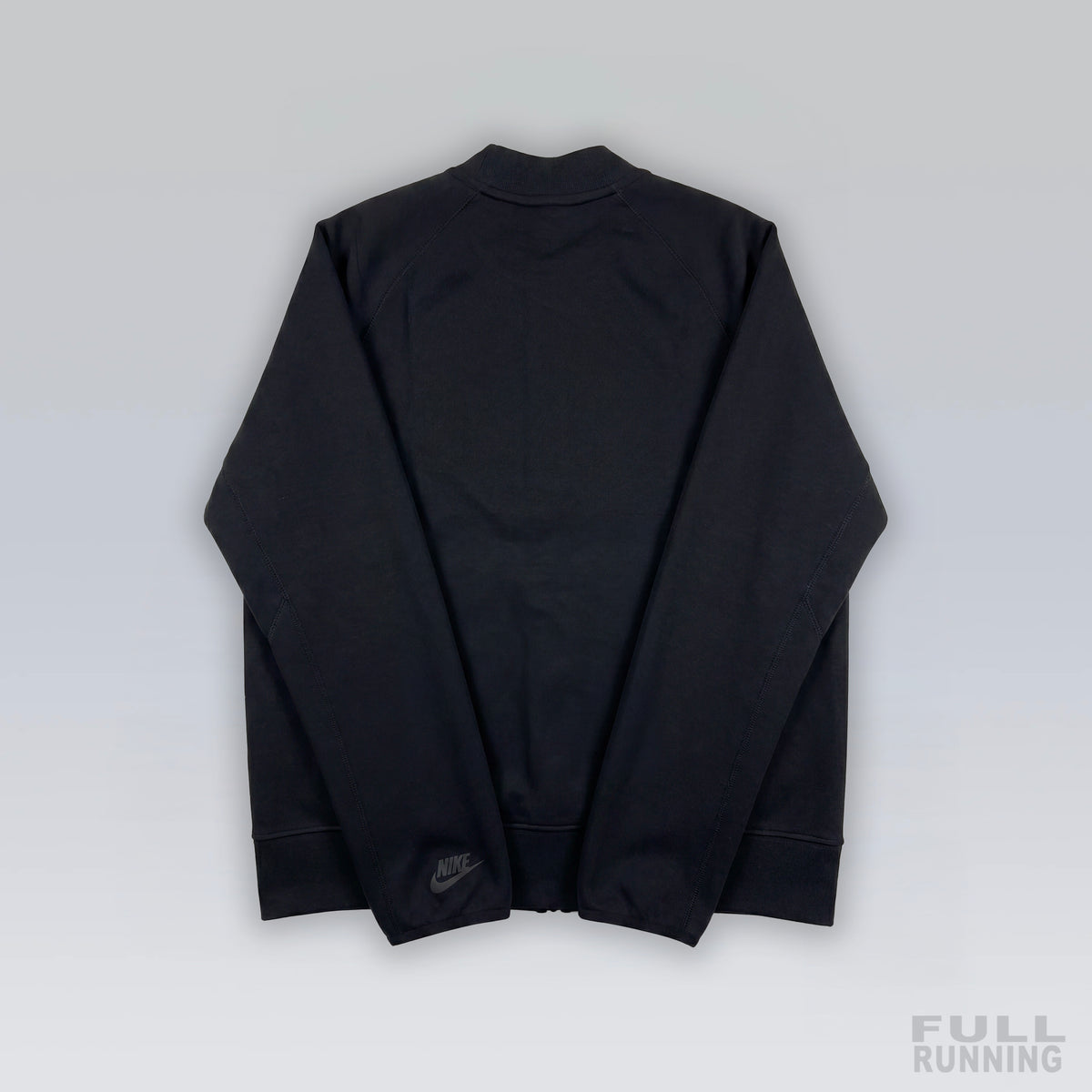 Sweat Zippé Tech Fleece "Aviateur" Noir