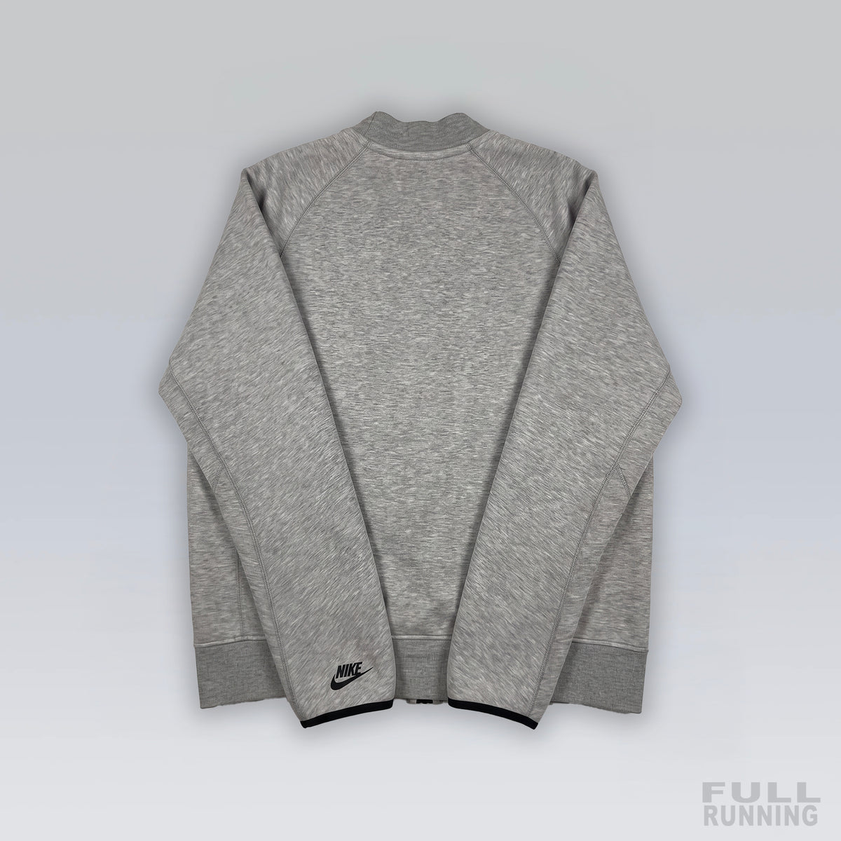 Sweat Zippé Tech Fleece "Aviateur" Gris