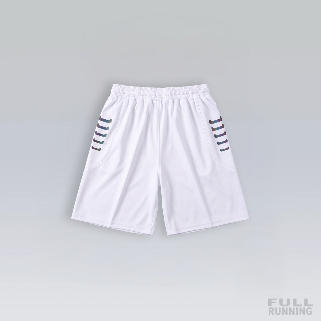 Short Under réfléchissant Blanc
