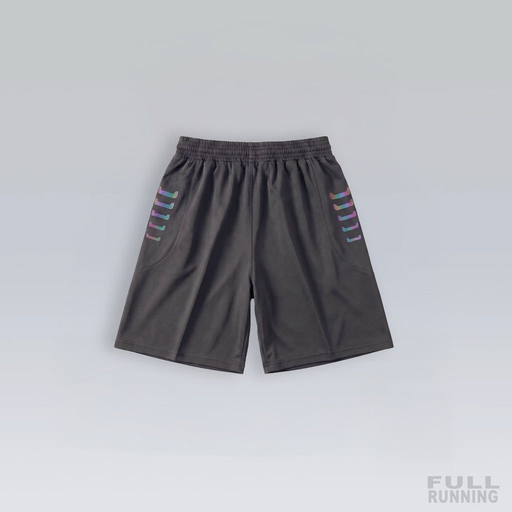 Short Under réfléchissant Gris