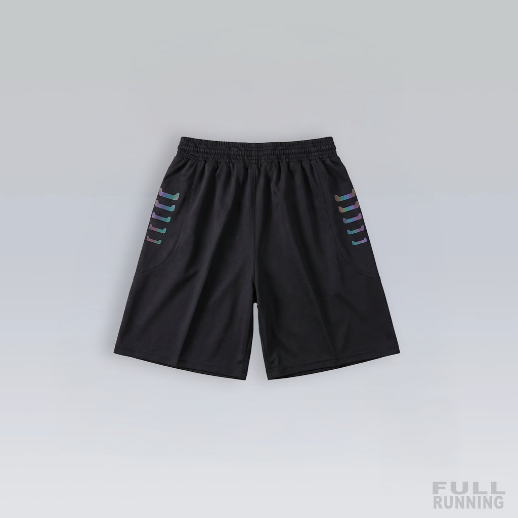 Short Under réfléchissant Noir