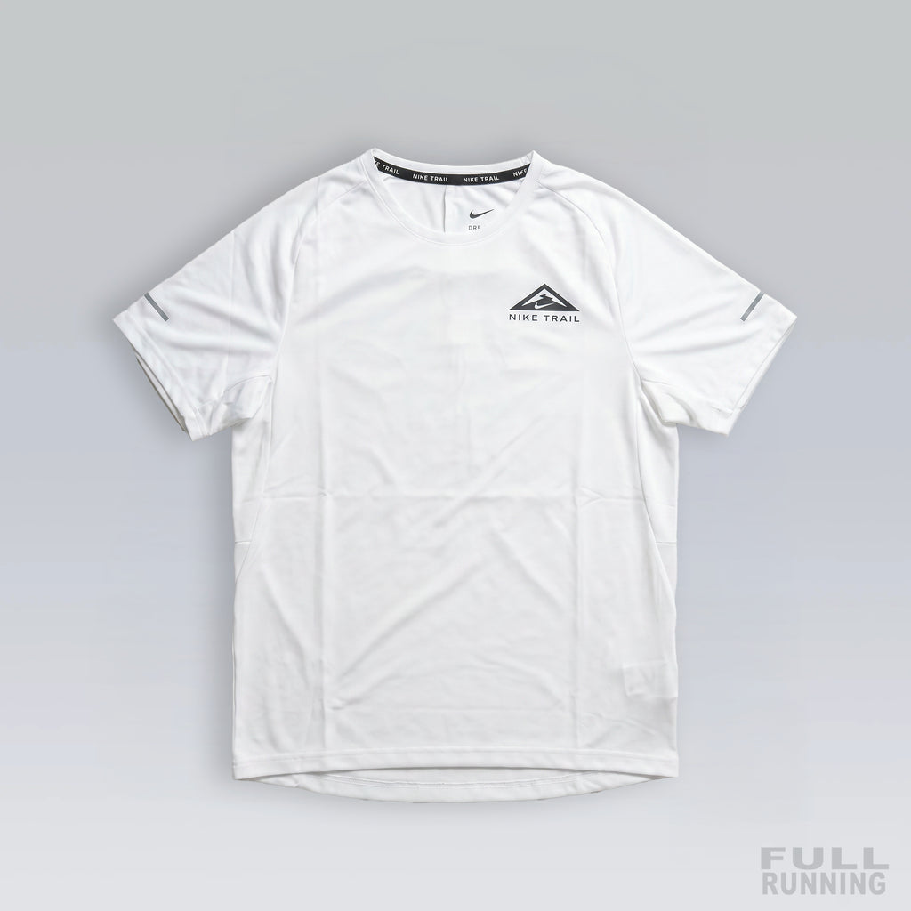 T-shirt Trail Réfléchissant Blanc