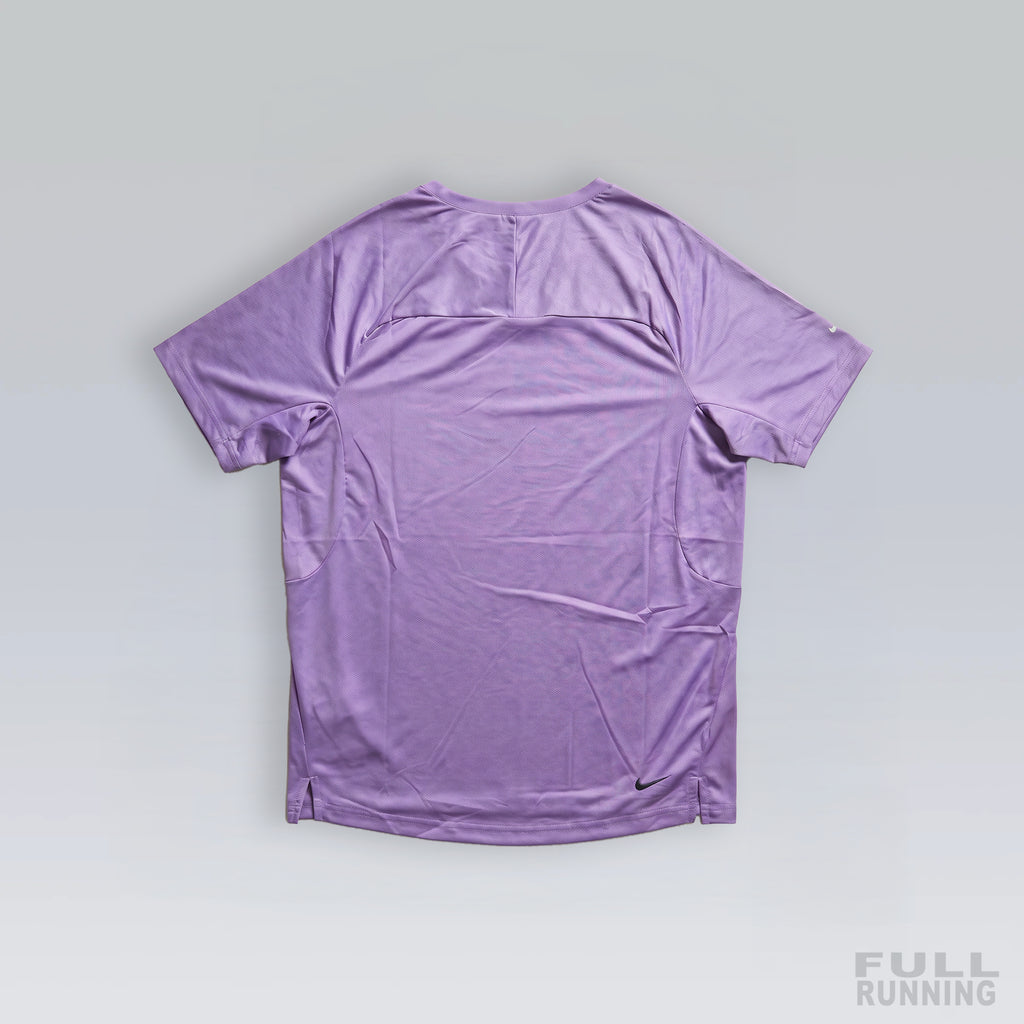 T-shirt Trail Réfléchissant Violet