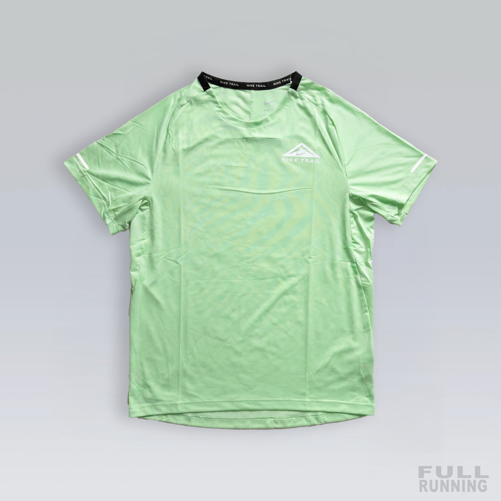 T-shirt Trail Réfléchissant Vert
