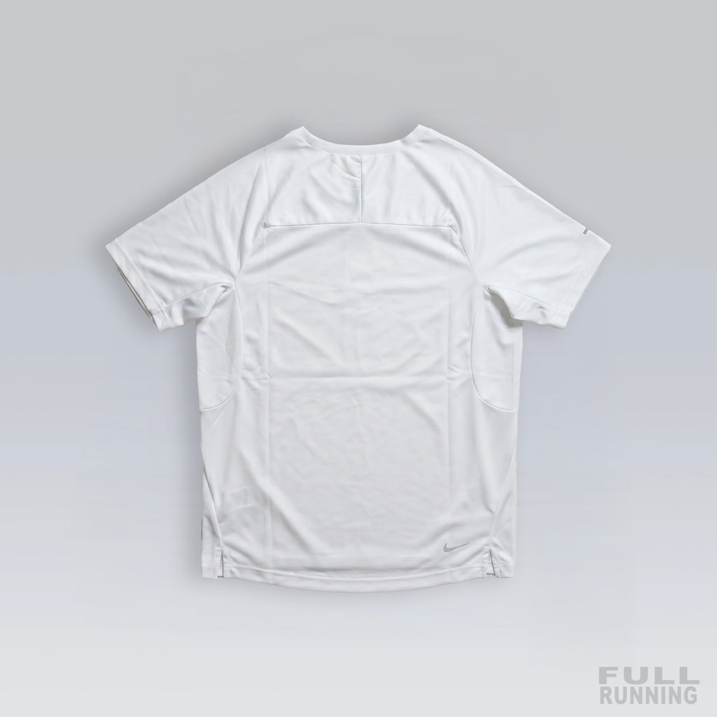 T-shirt Trail Réfléchissant Blanc