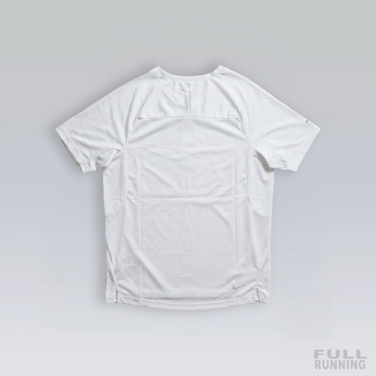 T-shirt Trail Réfléchissant Blanc