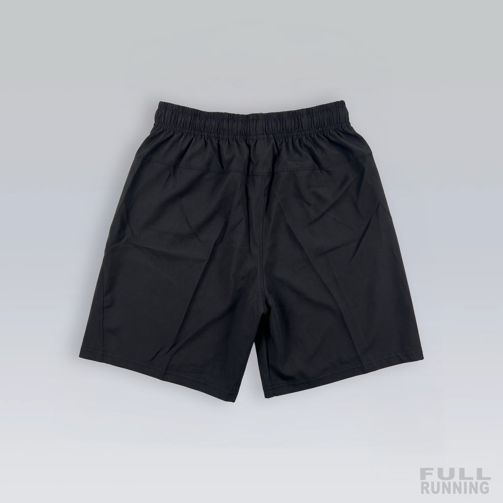 Short de running homme Trail Noir