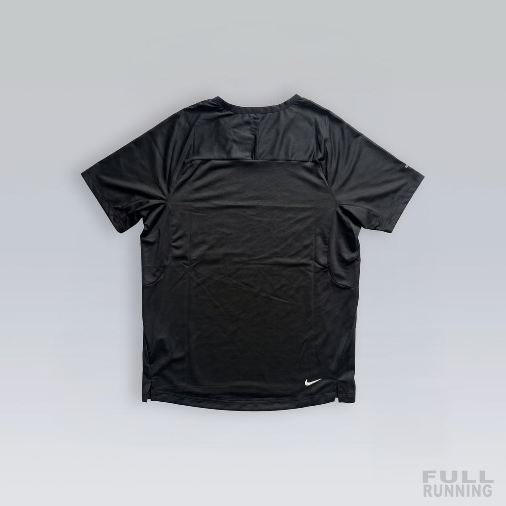 T-shirt Trail Réfléchissant Noir