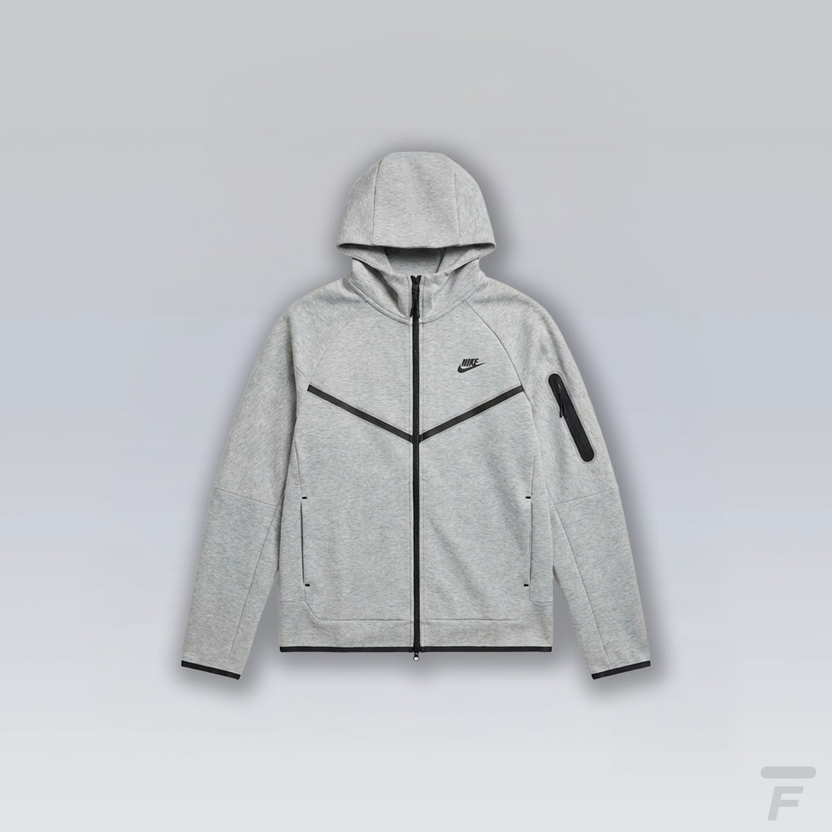 Veste Tech Fleece Gris