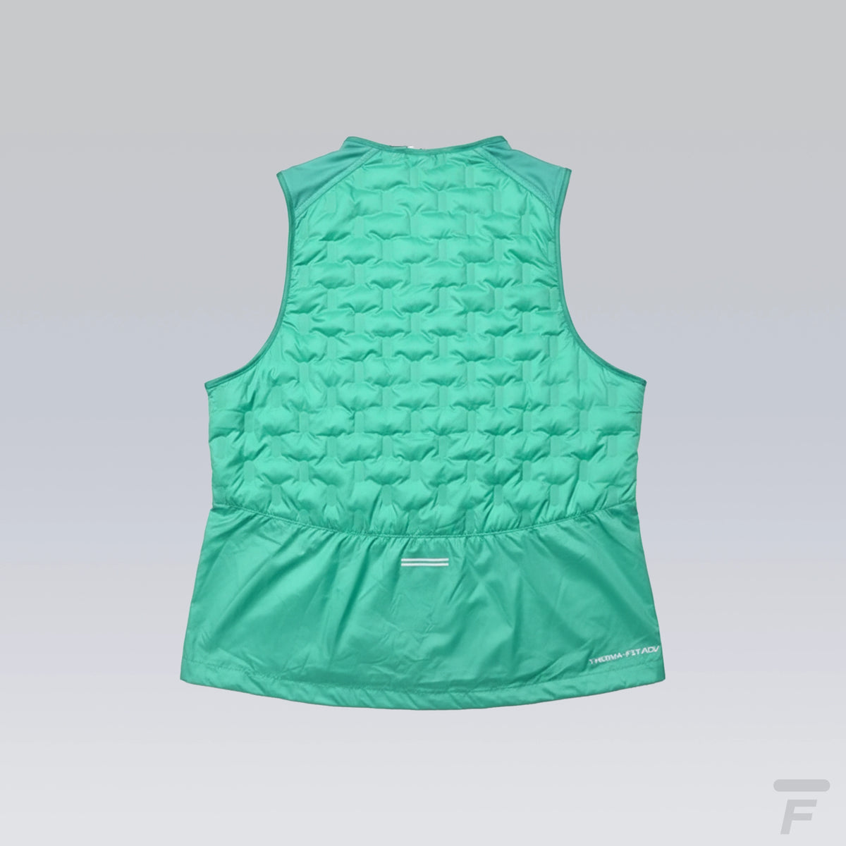Veste Sans Manche Running Therma Fit Vert Menthe