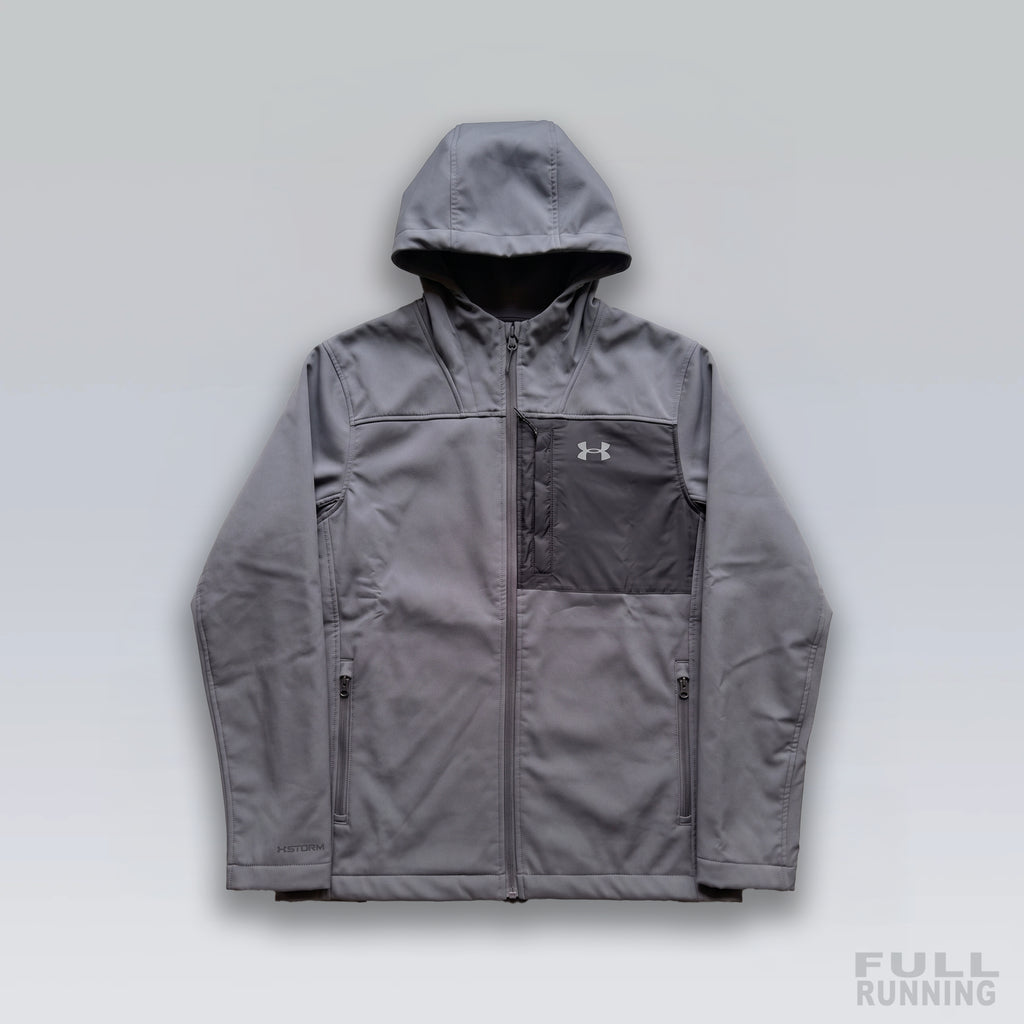Veste Coldgear Gris avec Capuche