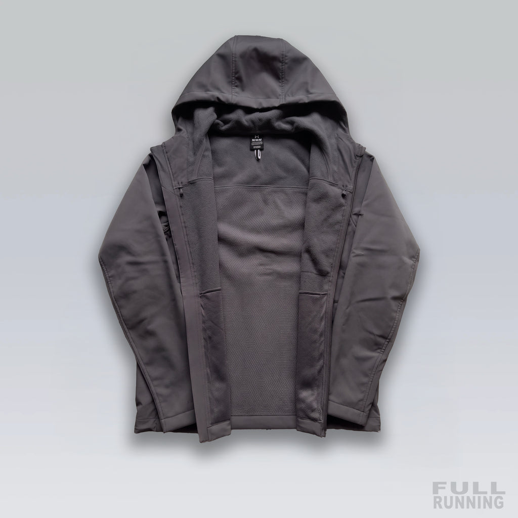 Veste Coldgear Gris avec Capuche
