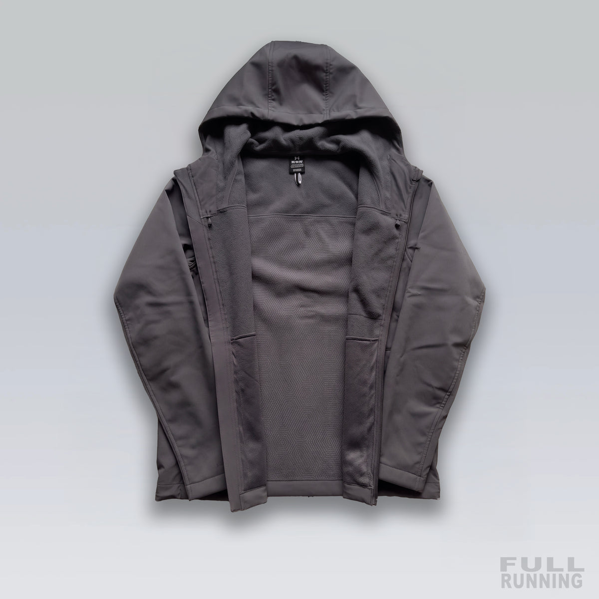 Veste Coldgear Gris avec Capuche