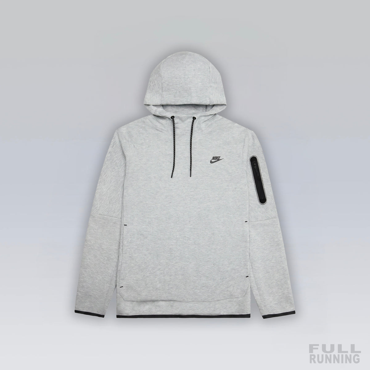 Pull Tech Fleece avec Capuche Gris