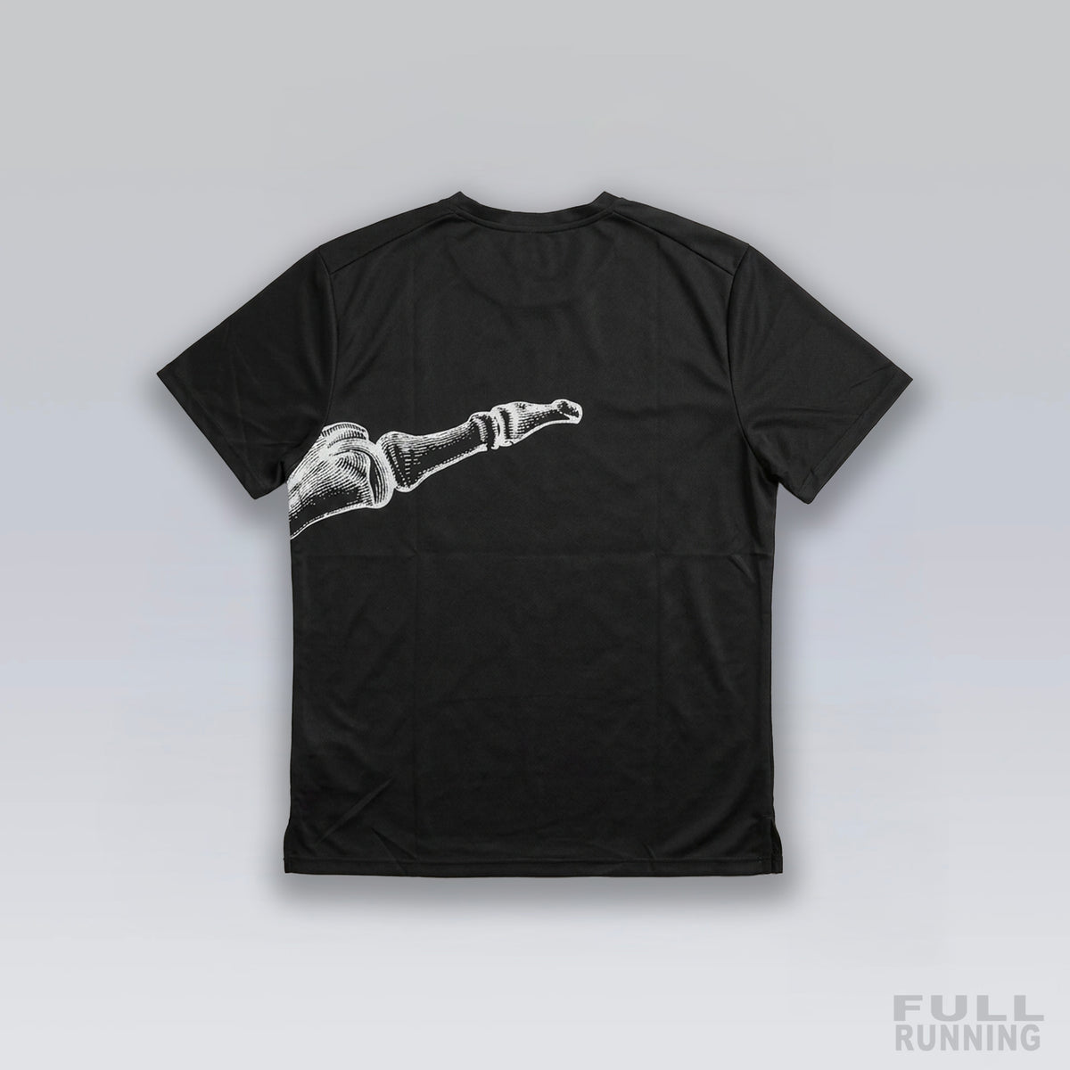 T-shirt de Running Division Squelette "MILER" Noir