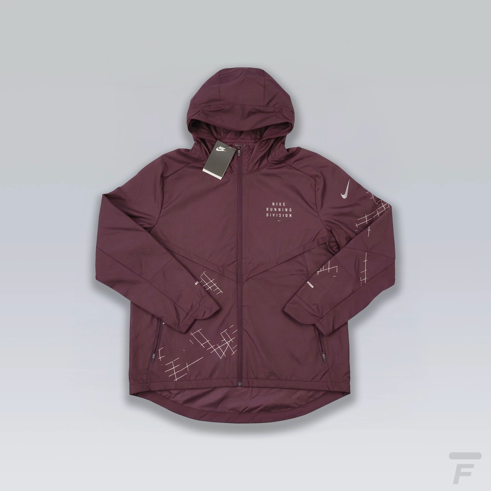 Veste De Running Division Rouge